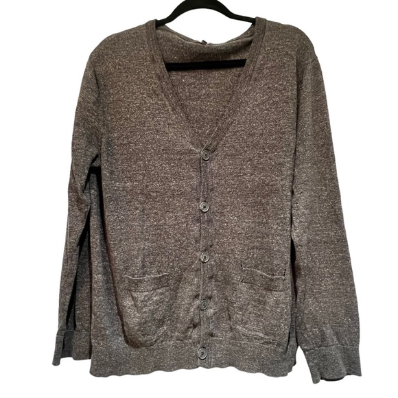 DENVER Hayes Cardigan Gray Size L - Picture 1 of 5